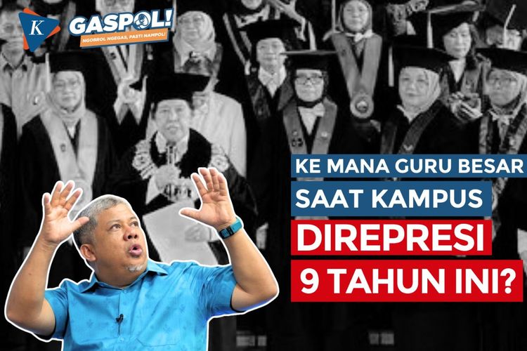 GASPOL! Hari Ini: Fahri Hamzah Ngamuk Guru Besar Kritik Prabowo dan Jokowi