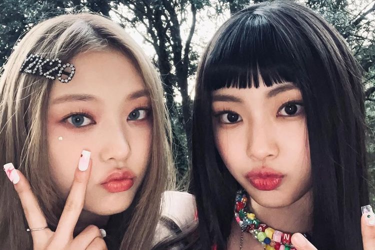 Hyein dan Haerin NewJeans