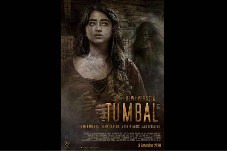 Dewi Persik dalam film horor Arwah Tumbal Nyai: Part Tumbal (2020).