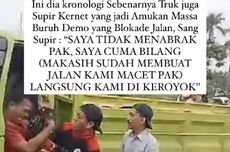 Ini Peran Tiga Buruh Pengeroyok Sopir Truk Saat Demo UMK di Cikarang...