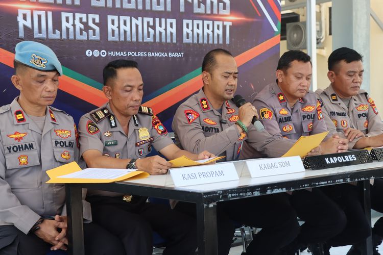 Oknum Polisi Bangka Barat Kena Patsus Setelah Dilaporkan atas Dugaan Asusila oleh Teman Wanitanya