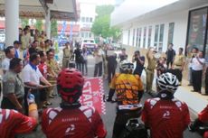 Dari Amurang, Jelajah Sepeda Bertolak ke Lolak Sejauh 114 Km