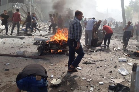 18 Orang Tewas dalam Pengeboman di Kota Suriah yang Dikendalikan Turki