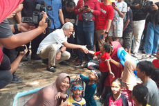 Kedatangan Ganjar Kejutkan Pengunjung Kolam Renang Umbul Cokro Klaten