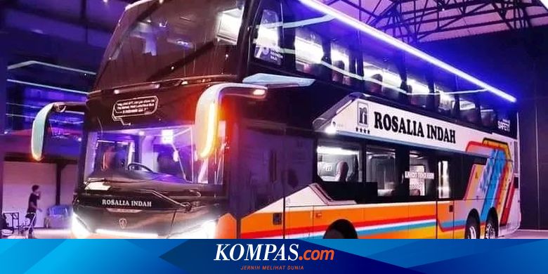 Rosalia Indah Unveils New Double Decker Bus Model at GIIAS 2023