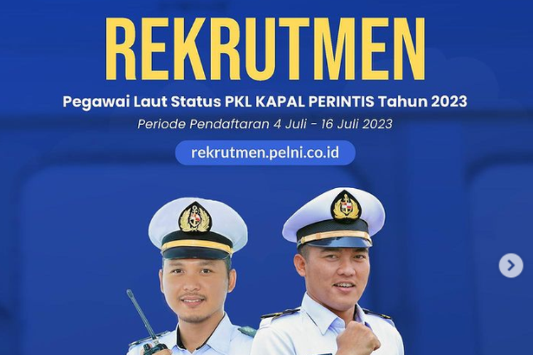 PT Pelayaran Nasional Indonesia atau PT PELNI (Persero) membuka lowongan kerja Pegawai Laut Status PKL KAPAL PERINTIS Tahun 2023. 