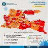 Sebaran Terbaru Zona Merah Covid-19 di Jawa dan Sumatera