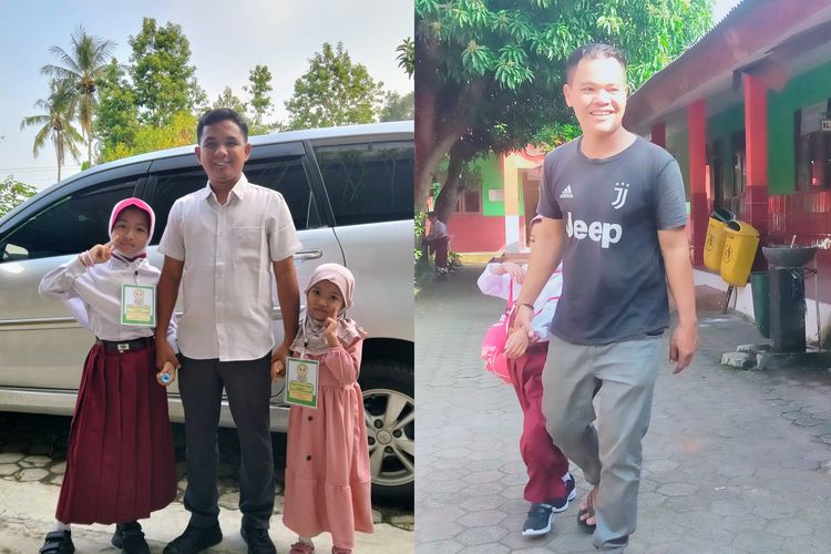 Hari Pertama Sekolah, Saat Ayah Hadir Mengantar Anak Melangkah ke Babak Baru