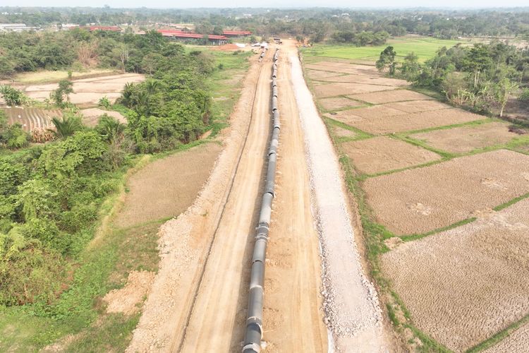 Perkuat Transmisi Air Baku Banteng dan Jakarta, WIKA Kebut Pembangunan KSCS Package 3