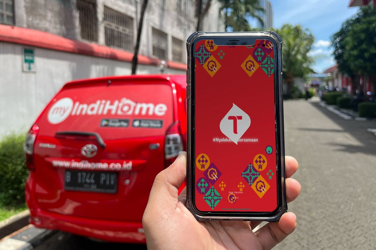 Ilustrasi integrasi Indihome dan Telkomsel.