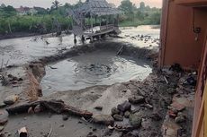 Muncul Semburan Air Campur Lumpur dari Sumur Bor di Ogan Ilir Sumsel, Tinggalkan Lubang Besar
