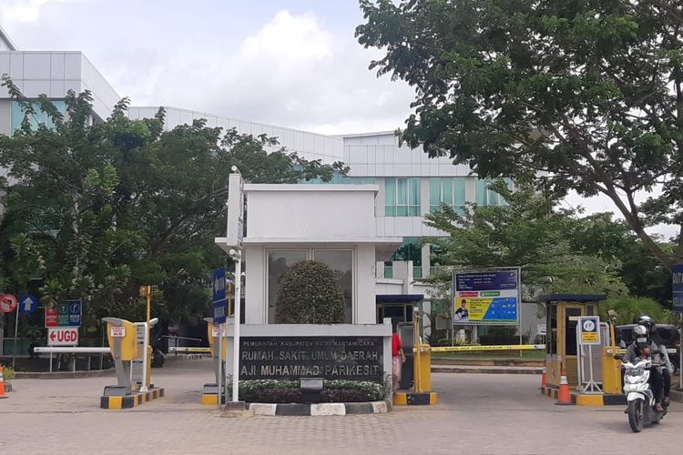 Rumah Sakit Umum Daerah (RSUD) Muhammad Parikesit, Tenggarong, Kabupaten Kutai Kartanegara, Kalimantan Timur. 