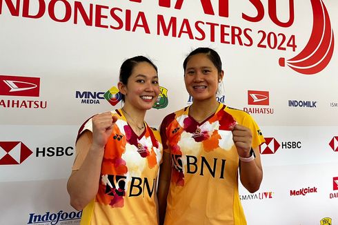 Hasil Indonesia Masters 2024: Rasa Syukur Lanny/Ribka di Balik Kekalahan