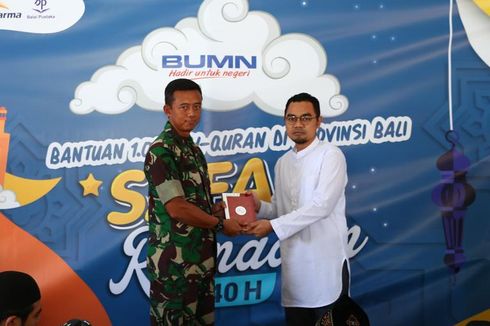 Bersama 3 BUMN, PGN Salurkan 1.000 Al-Quran untuk Warga Muslim Bali