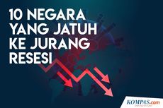 INFOGRAFIK: 10 Negara yang Jatuh ke Jurang Resesi 