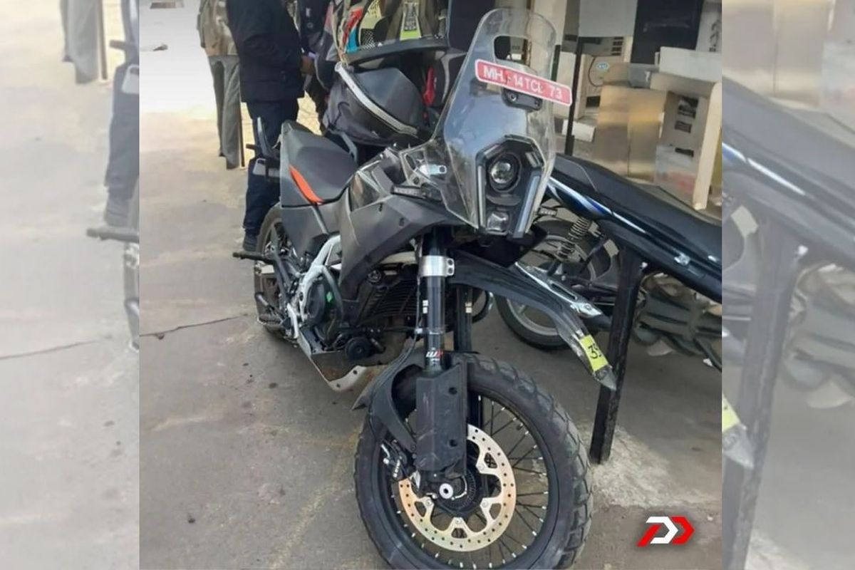 KTM Adventure 390 yang baru sedang dites