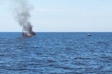 Kapal Meledak di Selat Malaka Dipicu Tumpahan Minyak