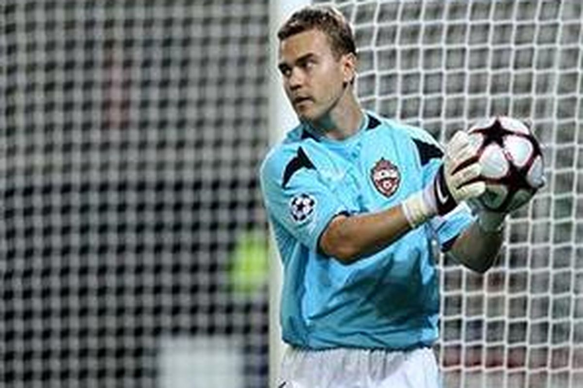 Kiper CSKA Moskva, Igor Akinfeev.