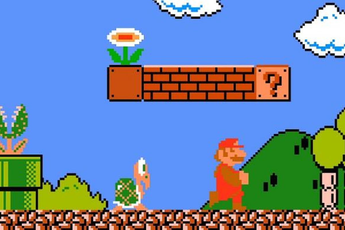 Tokoh Mario dalam games Super Mario Bros.