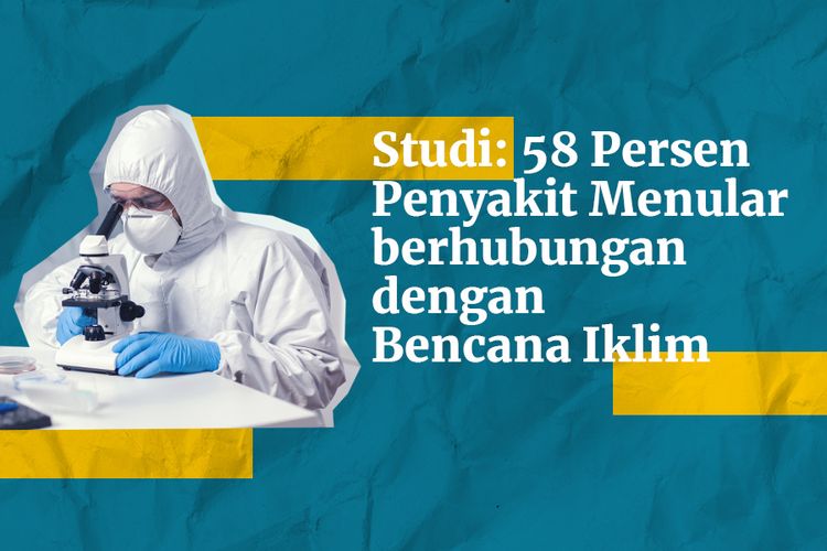 Studi: 58 Persen Penyakit Menular berhubungan dengan Bencana Iklim