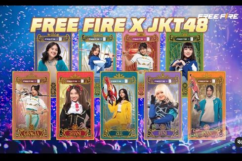 Garena Free Fire Hadirkan Photocard Eksklusif Kolaborasi dengan JKT48