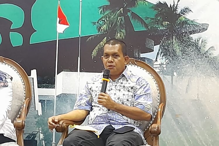 Wakil Ketua Komisi IX DPR Melki Laka Lena di Kompleks Parlemen Senayan, Jakarta, Kamis (19/5/2022).