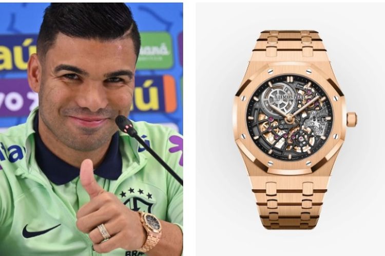 Audemars Piguet Royal Oak milik Casemiro