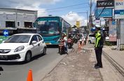 Antrean Kendaraan Arus Balik Terjadi di Gentong Tasikmalaya, Jalur Alternatif Singaparna Difungsikan