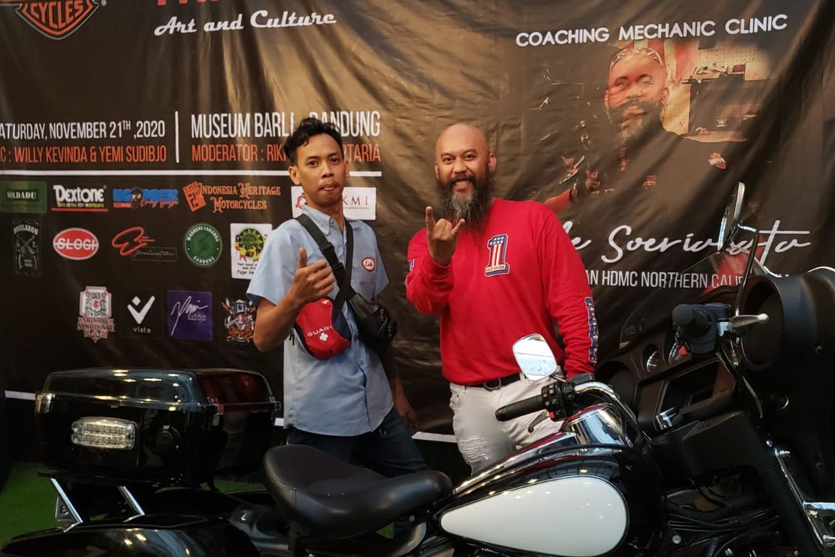 Boyke P Soerianata menggelar kegiatan coaching clinic untuk para teknisi sepeda motor.