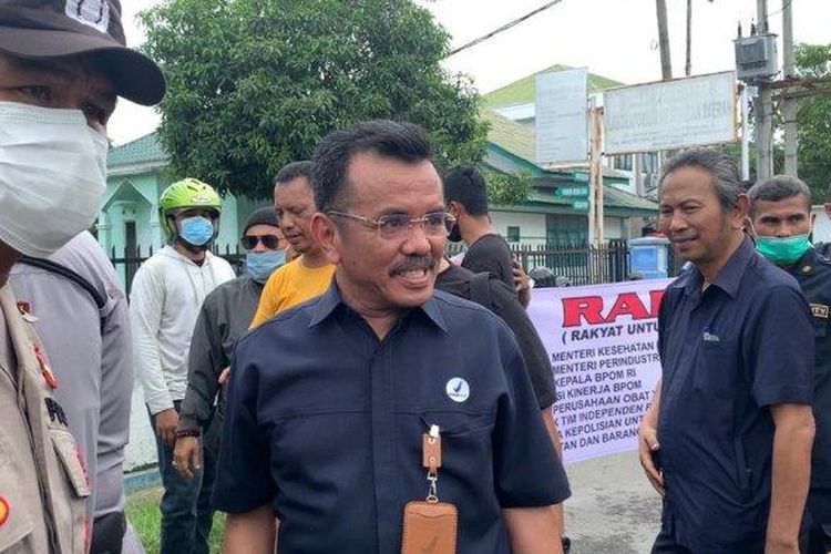 Kepala BPOM Medan, Martin Suhendri.