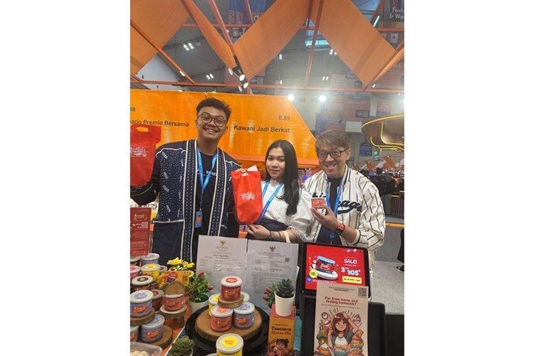 Sambal Kawani sukses melakukan perluasan pasar hingga mancanegara berkat dukungan Rumah BUMN BRI. 