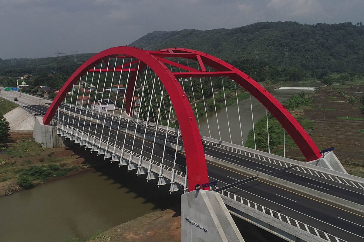 Jembatan Kali Kuto, Batang, Jawa Tengah, Kamis (23/5/2019).