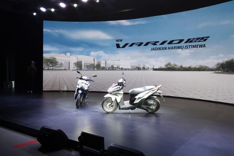Seremoni peluncuran New Honda Vario 125, Senin (26/9/2022).