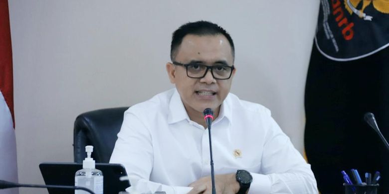 Menteri PANRB Abdullah Azwar Anas melakukan rapat koordinasi dengan Menteri Kesehatan Budi Gunadi Sadikin secara virtual, Senin (12/9/2022).