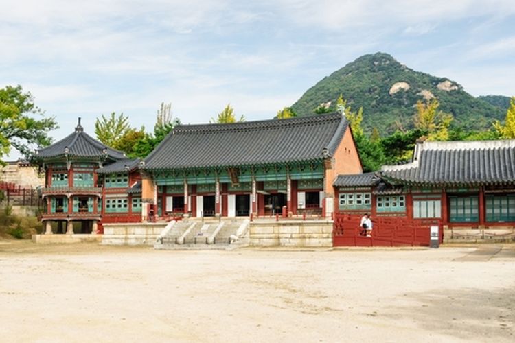 Jibokjae, salah satu bangunan di kompleks Istana Gyeongbokgung Korea Selatan.