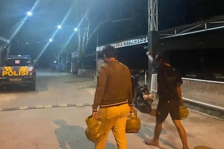 Sempat Terjatuh saat Dipepet Warga, Begini Kronologi Pencuri Tabung Gas di Bantul Lolos