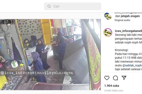 Video Viral Oknum TNI di Sragen Pukul Pedagang gara-gara Ditagih Bayar Jus