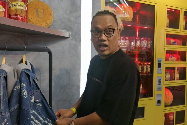 Uya Kuya saat ditemui di Urban Sneakers Society di kawasan SCBD, Jakarta Selatan, Jumat (8/11/2019).