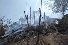 Tiga Rumah Adat untuk Ritual Pasola di Sumba Barat Terbakar