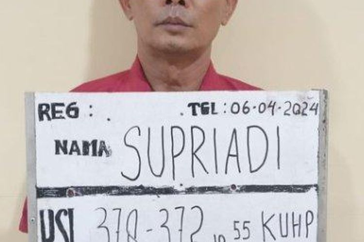 Iptu Supriadi, personel Polda Sumut, ditangkap karena terlibat dugaan penipuan masuk taruna Akpol

