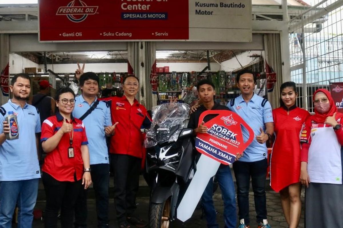 Program Sobek Federal Oil berhadiah Yamaha Xmax