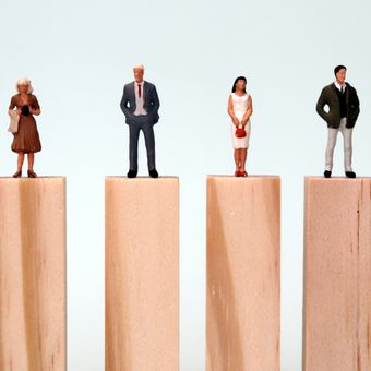 Ilustrasi kesetaraan gender.