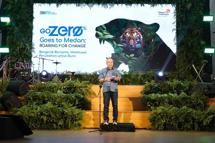 Gelar GoZero% Goes to Medan, Telkom Dorong Prinsip Keberlanjutan