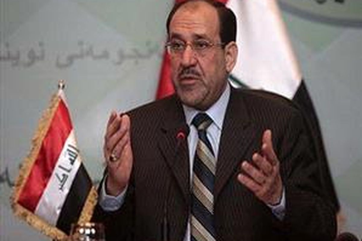 Perdana Menteri Irak Nouri al-Maliki