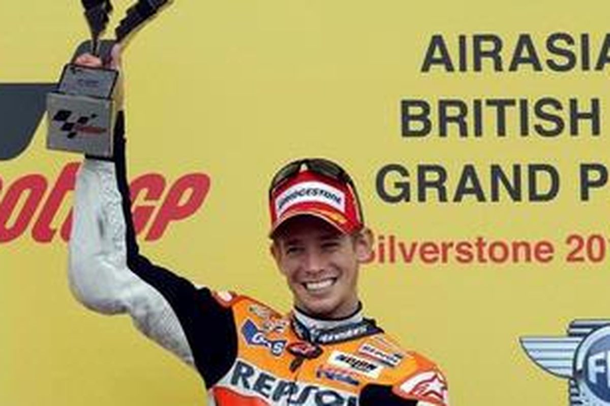 Pebalap Repsol Honda, Casey Stoner.
