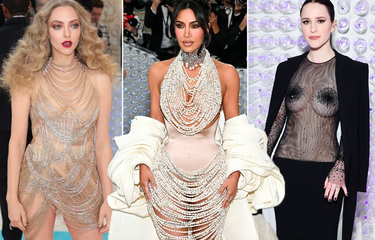 Kim Kardashian hingga Lil Nas X, 8 Artis Nyaris Bugil di Met Gala ...