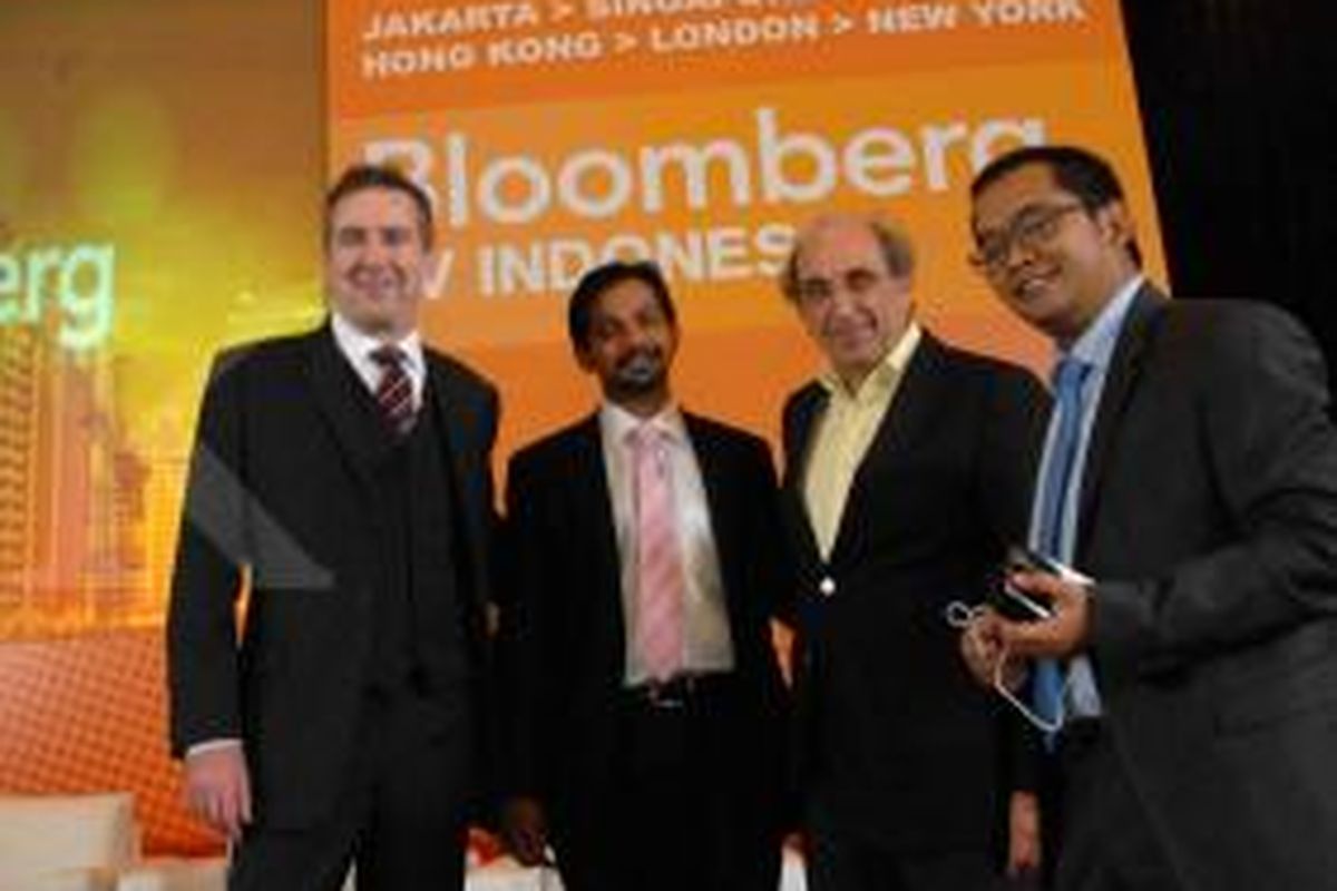 Suasana peluncuran Bloomberg TV Indonesia 7 Maret 2013