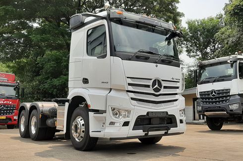 Sensasi Mengemudi Truk Mercedes-Benz Actros dengan Fitur Canggih