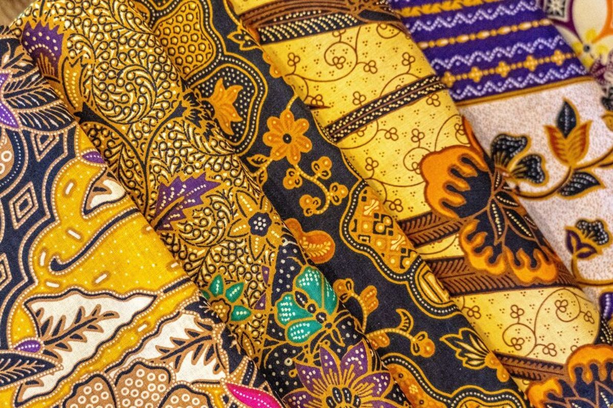 Ilustrasi kain batik
