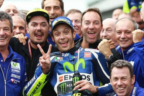 Rossi Berharap Kenangan Manis di Silverstone Terulang